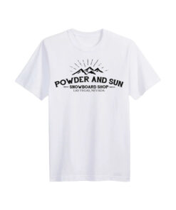 Powder and Sun Vegas Logo T-Shirt