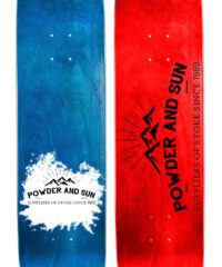 Powder and Sun Stoke Deck Red